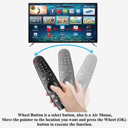 Voice Magic TV Remote for LG Smart TV 2019-2021 AKB75855501 Replace LG Magic Remote Control AN-MR20GA AN-MR19BA with Pointer Function