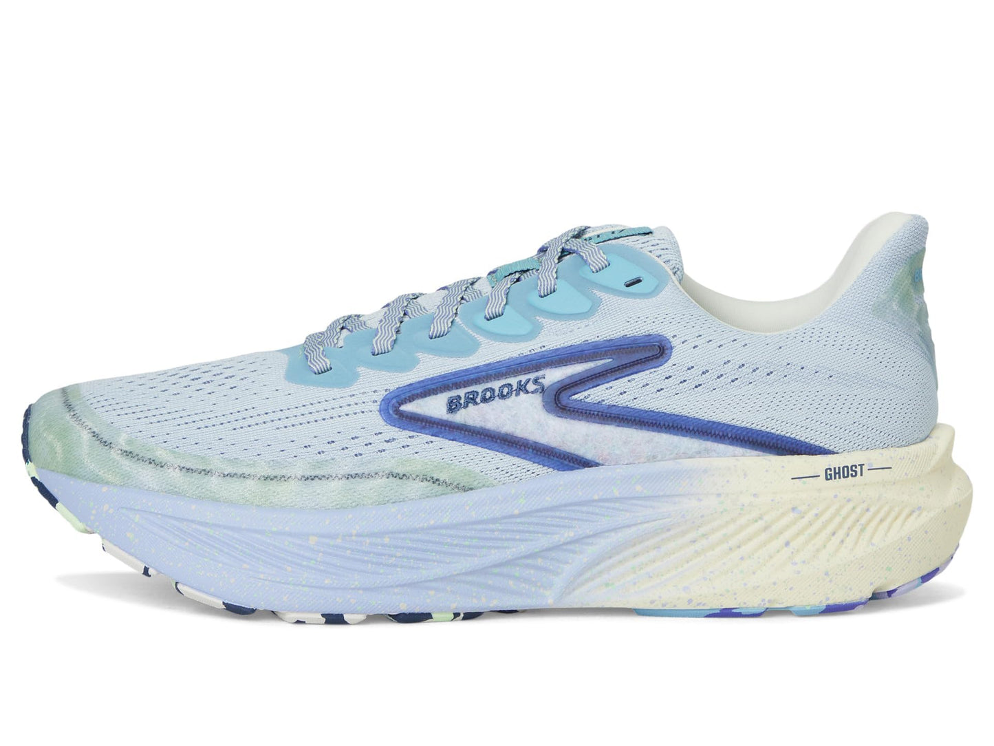 Brooks Men Ghost 17 Kentucky/Blue/Lavender 10.5 Medium