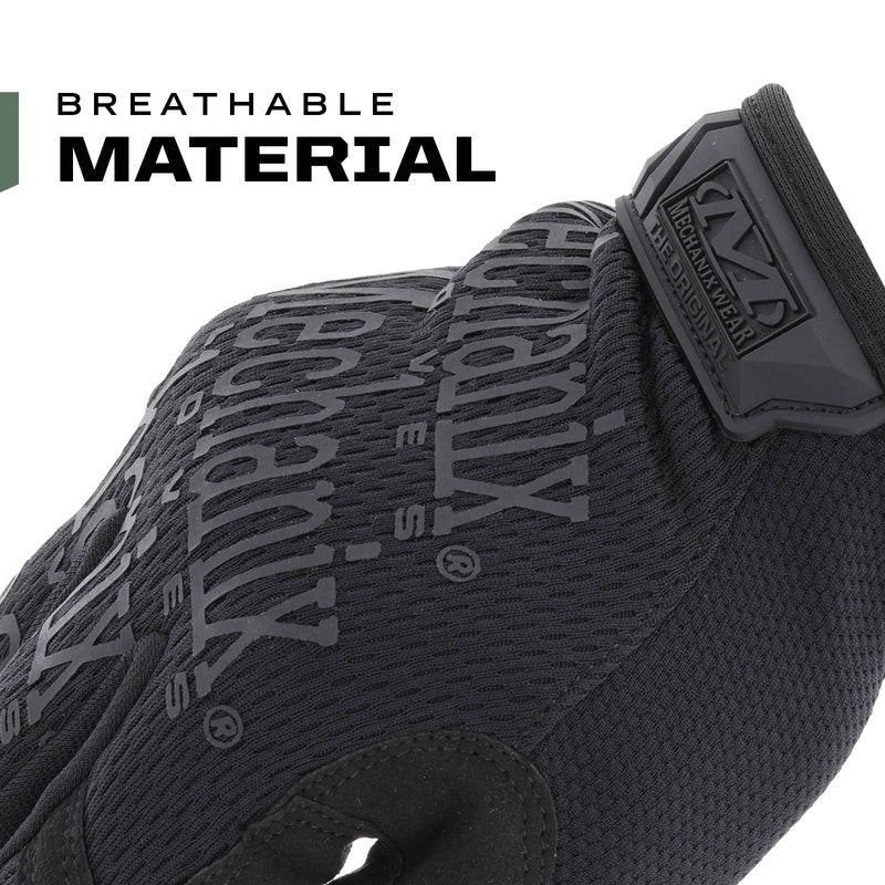 Mechanix Wear Original Tactical Glove - High Performance Anti-Slip Grip Safety Gloves - Impact Resistant & Touchscreen Capable - XX-Large - Covert Black