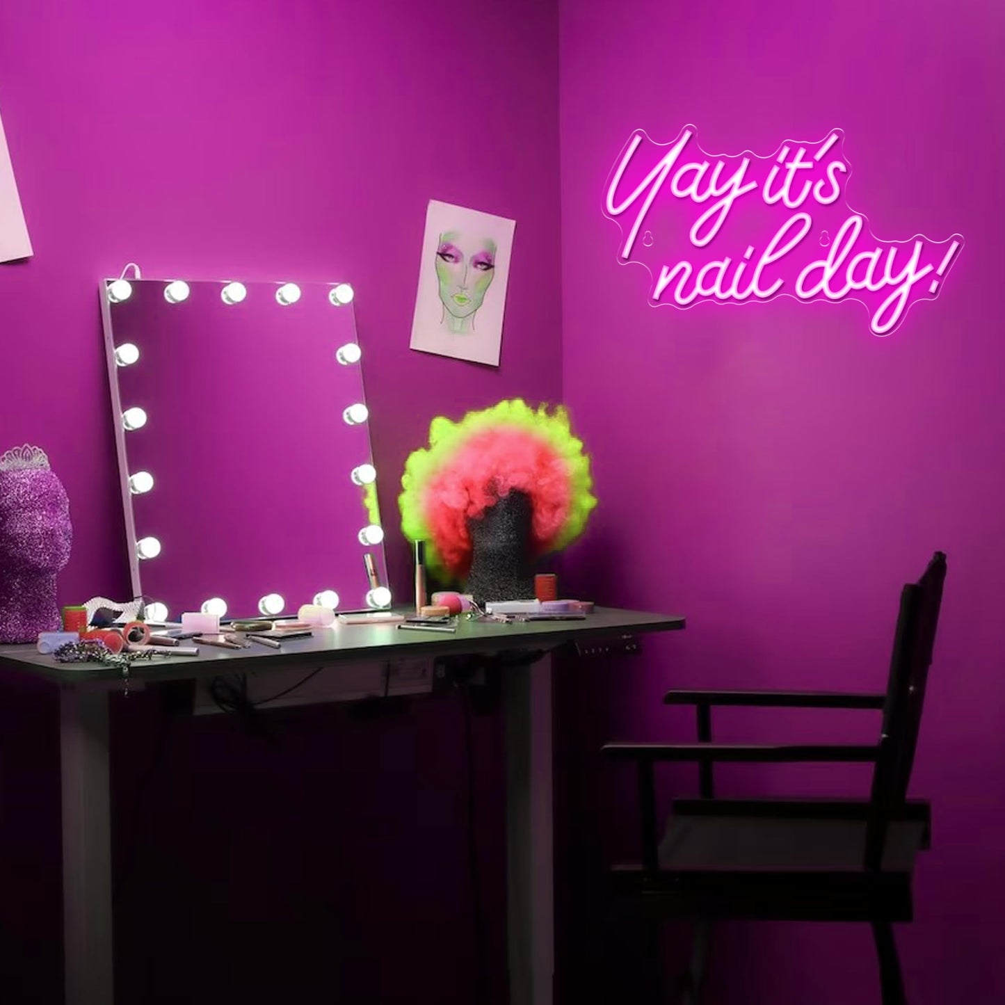 You're Like Really Pretty Neon Sign, Pink Neon Sign for Wall Decor | You're Like Really Pretty Sign for Girls Bedroom, Party, Salon - Best Gifts for Birthday, Christmas
