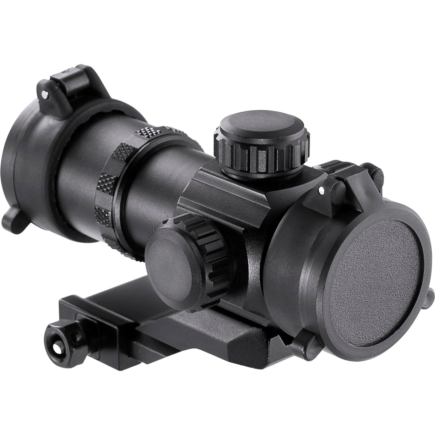 Barska 1x30mm Red Dot Sight – 3.5 MOA, Adjustable Brightness, for Handguns, Rimfire Rifles, Shotguns, Crossbows, with Weaver Mount & Multi-Coated Optics