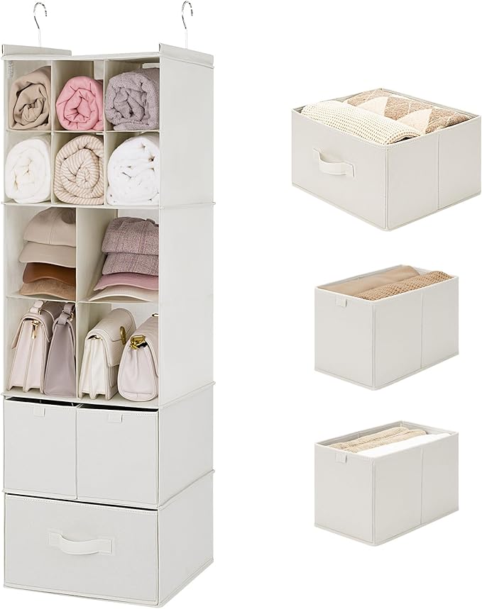 GRANNY SAYS Hanging Closet Organizer
