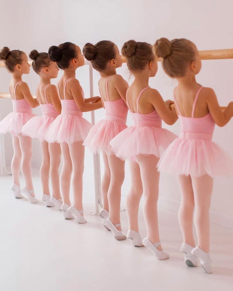 Stelle Girls' Ultra Soft Pro Dance Tight/Ballet Footed Tight(Toddler/Little Kid/Big Kid),BP+WT+TN,S