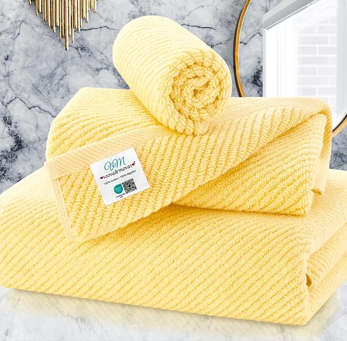 Yellow Towels for Bathroom