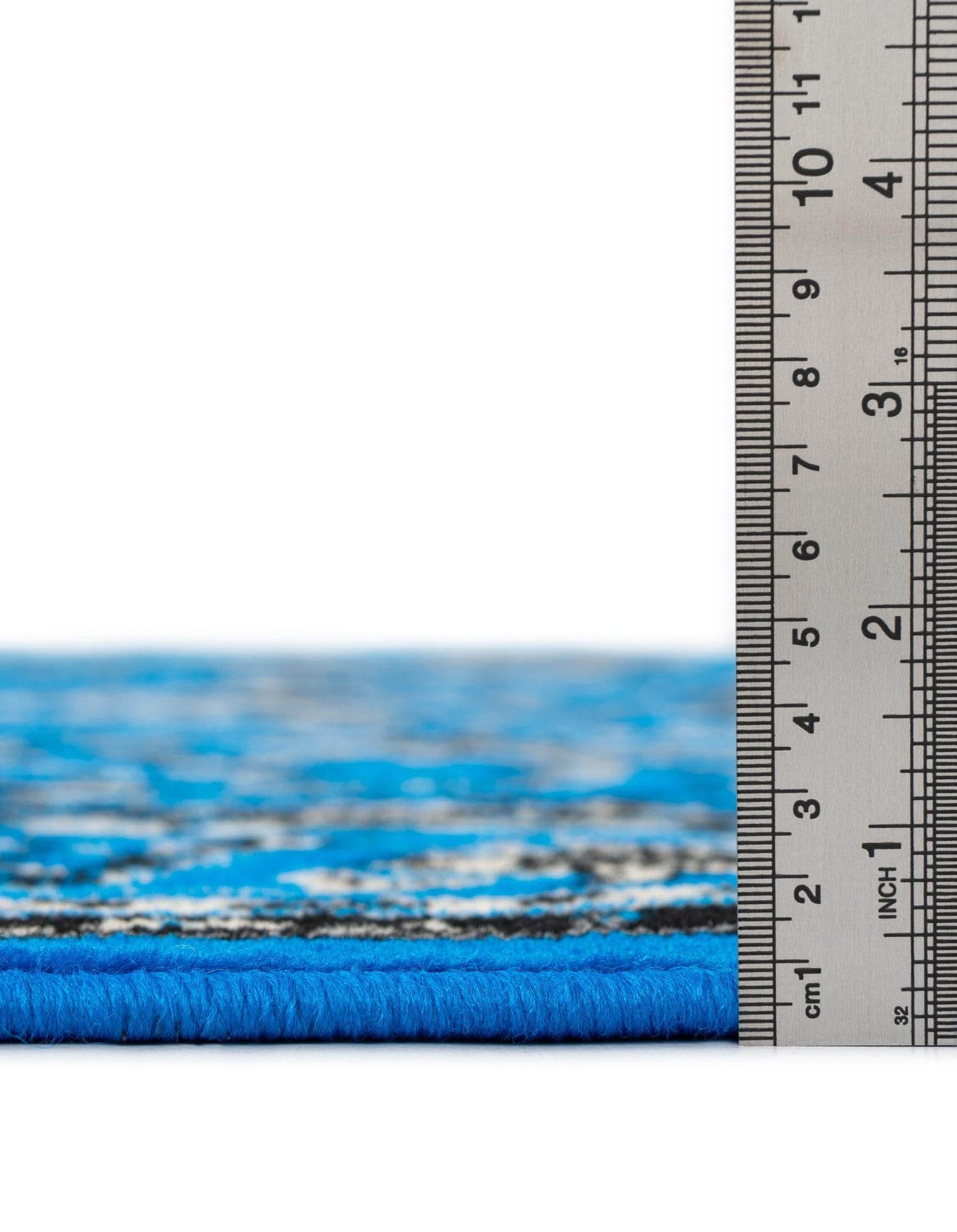 Unique Loom Sialk Hill Collection Area Rug - Washington (4' 1" x 6' 1" Rectangle, Dark Blue/ Black)