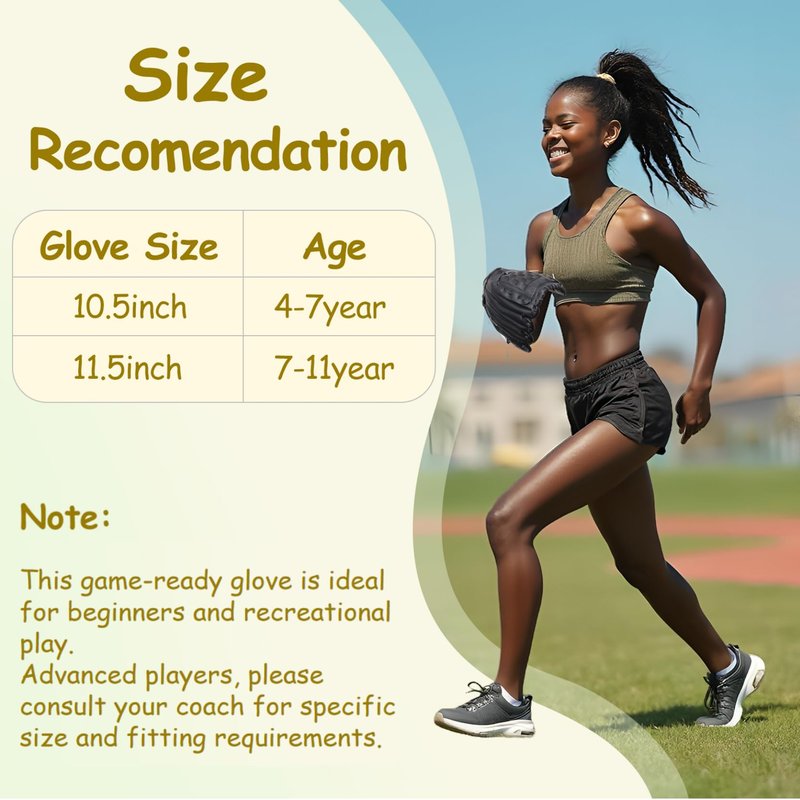 Urby Left Handed Baseball Glove, Left Handed T Ball Glove for Lefty, Left Hand Throw Only. T-Ball & Youth Baseball Gloves.