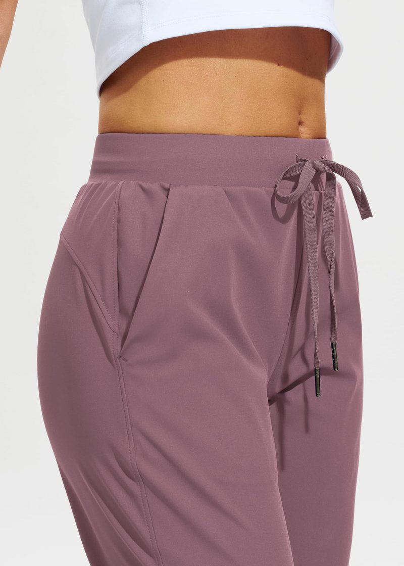 Libin Women's Joggers Pants Athletic Dance Sweatpants with Pockets Running Tapered Casual Pants for Workout,Lounge, Vintage Purple XS