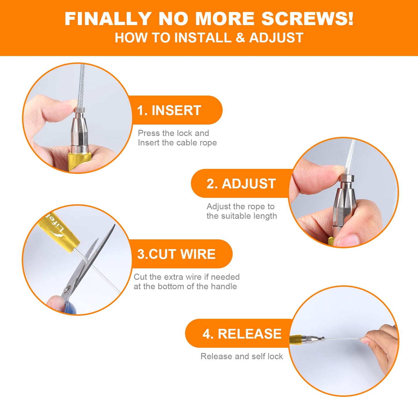 Jump Rope, High Speed Weighted Jump Rope - Premium Quality Tangle-Free - Self-Locking Screw-Free Design - Jump Ropes for Fitness - Skipping Rope for Workout Fitness, Crossfit & Home Exercises