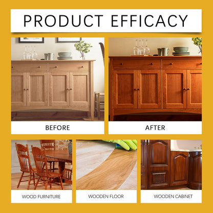 CIVGICY Beeswax Wood Polish, Beeswaxs Essential Oil Wax, Natural Micro-Molecularized Beeswax Spray, Multi-Purpose Furniture Wood Cleaner Repairing Care Spray, Restores Shine & Removes Scratches (1)