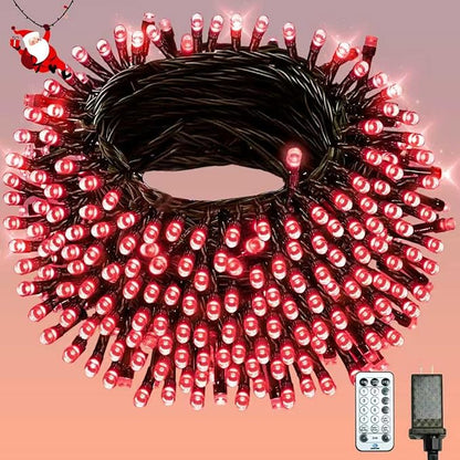 BHCLIGHT 240LED Christmas Voice Control String Lights Red