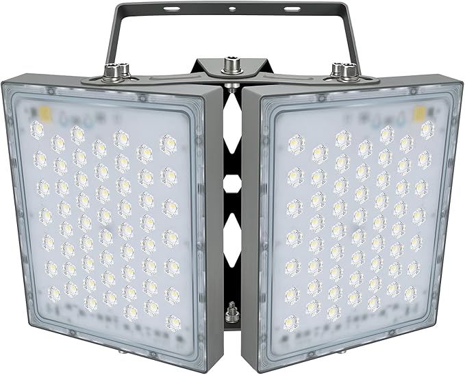 STASUN LED Flood Light Outdoor, 200W 18000lm Outdoor Lighting, 5000K Daylight White, Adjustable Heads, IP66 Waterproof Outside Security Floodlights for Yard, Court, Stadium, Parking Lot
