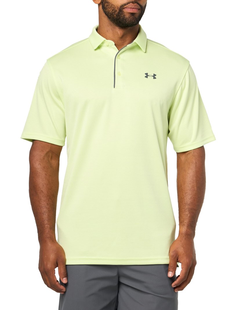 Under Armour Men's Tech Golf Polo, (392) Fade Green / / Pitch Gray, XX-Large