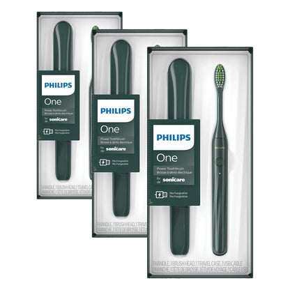 Philips Sonicare One by Sonicare Rechargeable Toothbrush, Shadow, HY1200/26