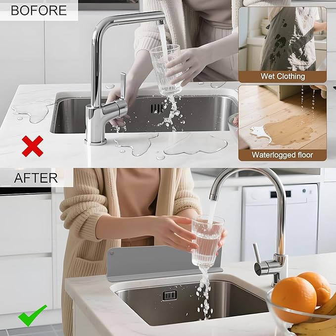 Silicone Sink Splash Guard, Sink Splash Guard