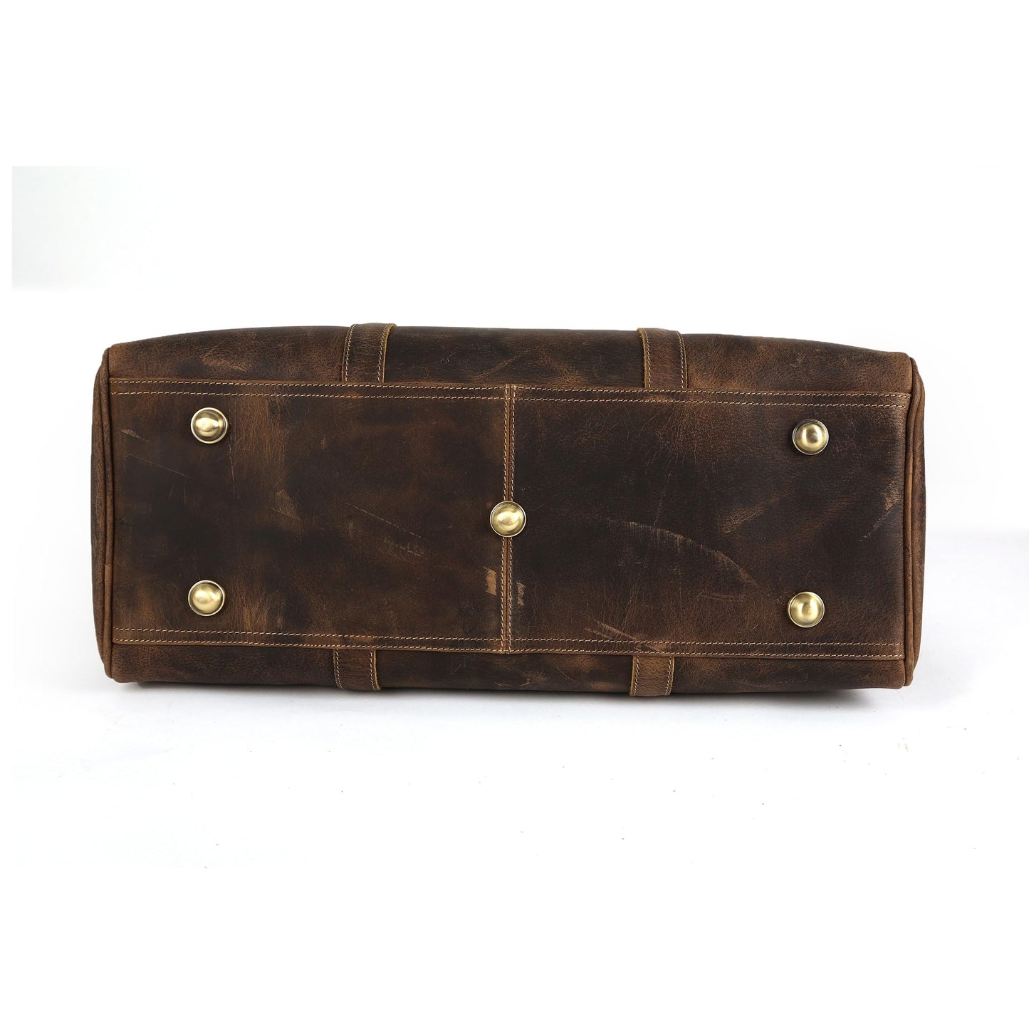 Leather Travel Duffle Bags for Men and Women cabin friendly Weekend Bag Sports Gym airplane carry on overnight duffel