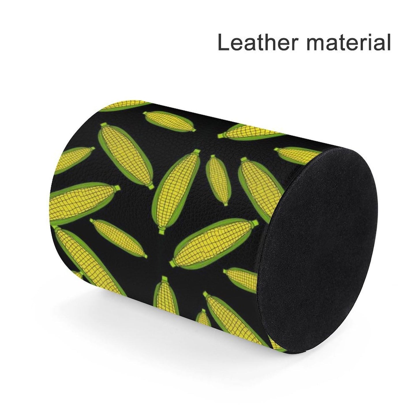 UTRSIFB Pen Holder Leather Pencil, Holder Cup Makeup Brush Storage Organizer, Waterproof Multifunctional Office Supplies Corn