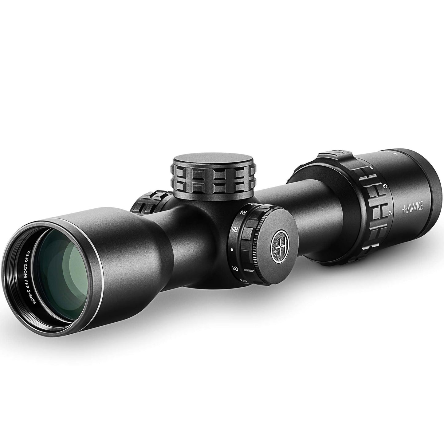 HAWKE XB30 Zoom FFP 2-8x36 Fogproof Illuminated 30mm Tube Crossbow Scope