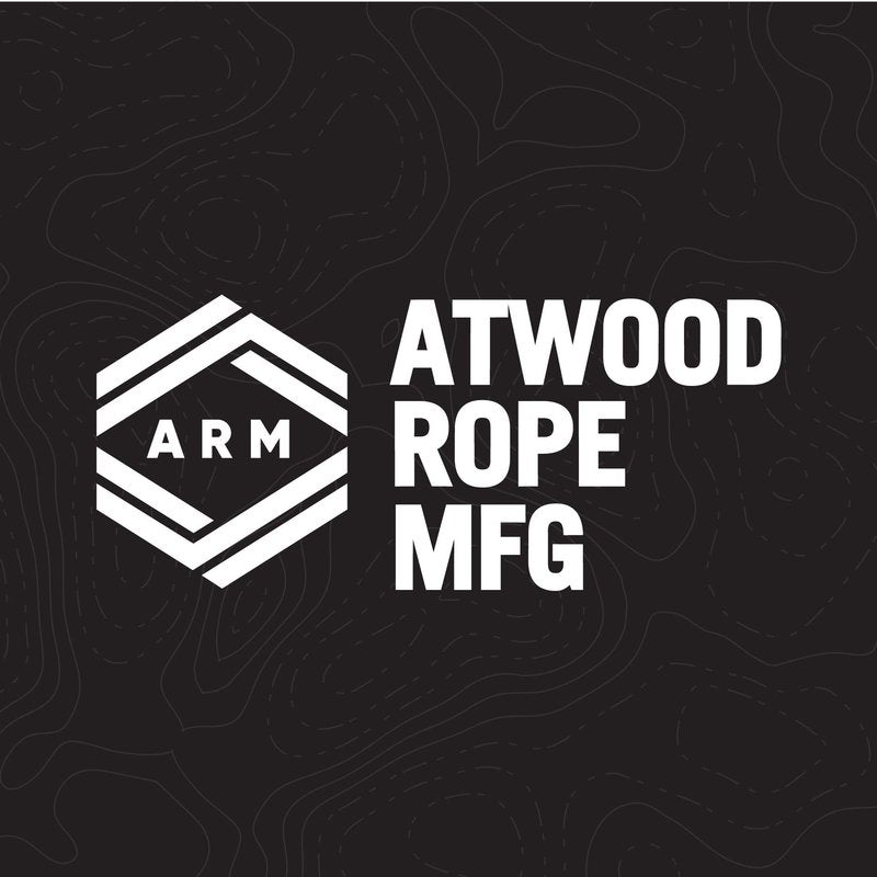 Atwood Rope MFG 275 Tactical Paracord 100 Feet 4-Strand Core Nylon Parachute Cord Outside Survival Gear Made in USA | Lanyards, Bracelets, Handle Wraps, Keychain (Black)