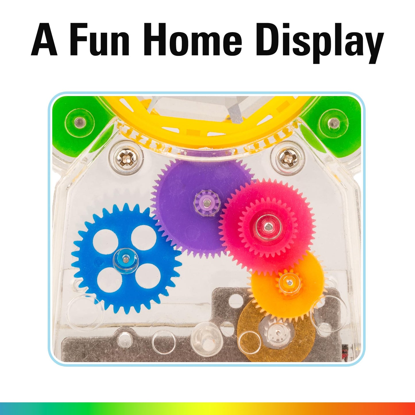 Kikkerland Solar Powered Rainbow Maker – Prism Suncatcher, Fun Home Window Decor – Unique Gift for Christmas & Birthdays – Standing Crystal