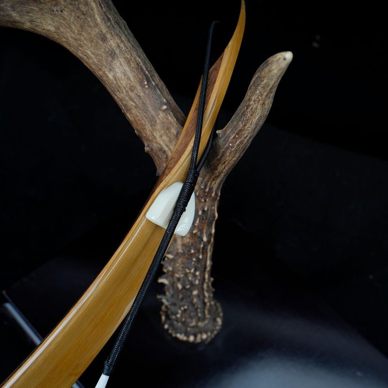 AF Archery Recurve Bow Traditional Horse Bow for Mounted Archery and Precision Shooting, Sicai Bow Peak Heritage of Ming Dynasty(45lbs, Bamboo)