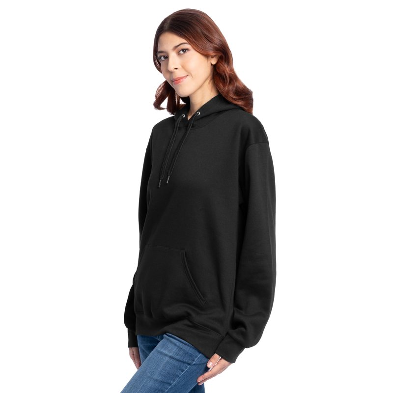 Fruit of the Loom mens Eversoft Fleece Sweatshirts & Hoodies Shirt, Pullover - Black, Large US
