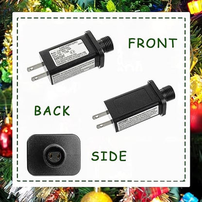 24V 7.2W LED Transformer Replacement Class 2 Power Supply for Christmas String Light Inflatable Decorations LED Controller IP44 Waterproof Low Voltage