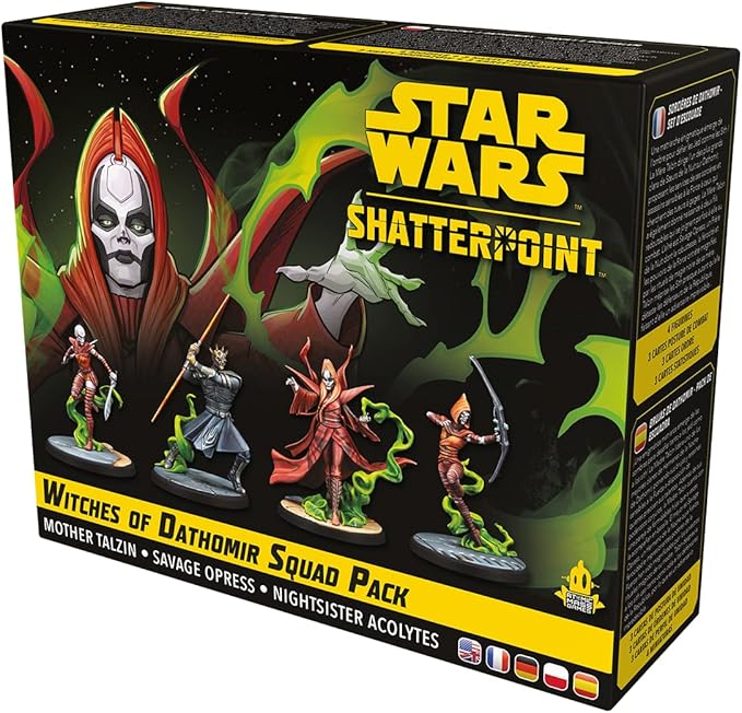 Star Wars Shatterpoint Witches of Dathomir SQUAD PACK - Tabletop Miniatures Game Strategy Game for Kids and Adults Ages 14+ 2 Players 90 Minute Playtime Made by Atomic Mass Games
