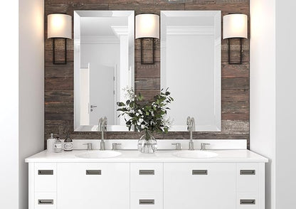 Crystorama Fremont 2 Light Black Forged Sconce