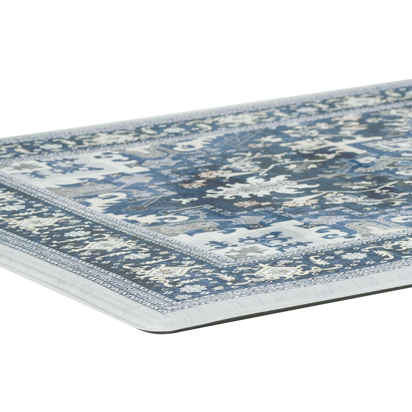 QSY Kitchen Anti Fatigue Floor Mats,Comfort Cushioned Standing Rugs,Waterproof,Non-Slip Memory Foam Kitchen Mats for Floor,39x20x0.5 Inch