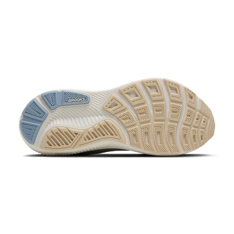 Brooks Women’s Ghost 17 Neutral Running Shoe - Skyway/Coconut/Sand - 12 Medium
