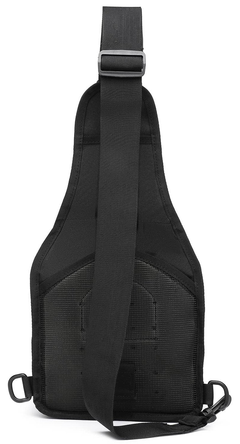 ATBP Small Tactical Sling Bag for Men with Holster Military EDC Shoulder Bag CCW Crossbody Bag 7 Liters