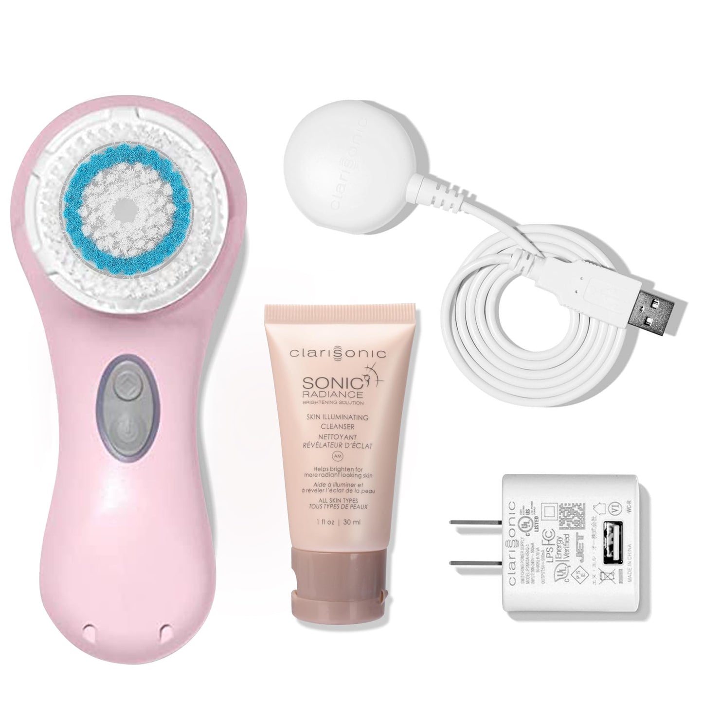 Clarisonic Mia 2, Sonic Facial Cleansing Brush System, White