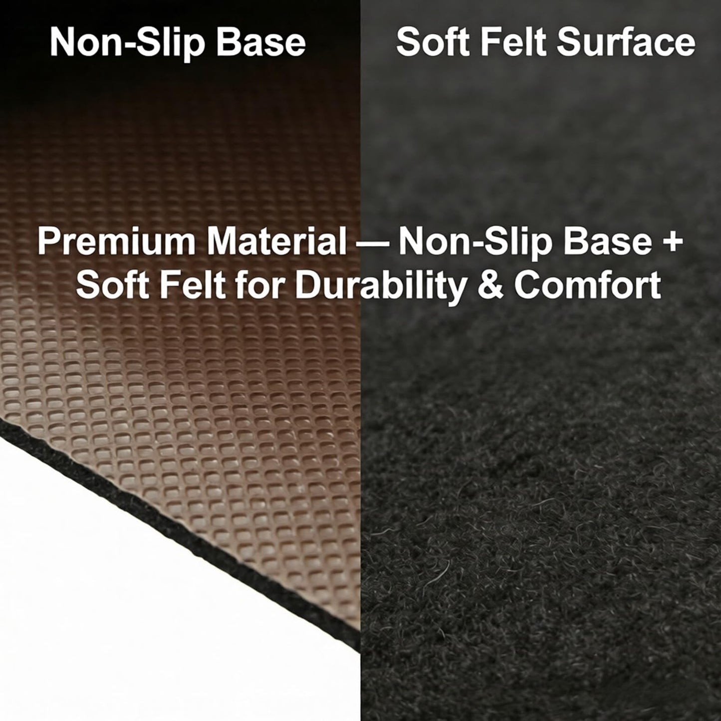 0.25" Thick Black Boat Carpet Marine,5x7ft Waterproof Non Slip TPR Backing Felt Indoor Outdoor Rugs for Home Patio Porch Deck Tent Carpet, When Water Keeps Soft,Unfading and securely