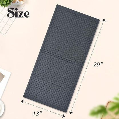 Jacquotha Waffle Hand Towels for Bathroom 5-Piece – Cotton Quick Dry Lint Free