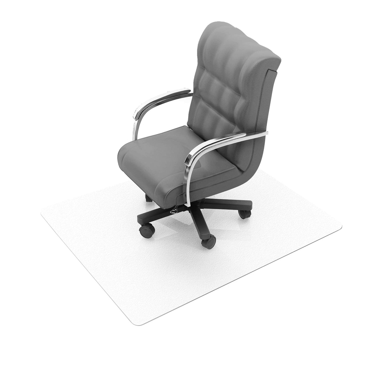 Floortex Polycarbonate Chair Mat 48" x 48" for Low/Medium Pile Carpets