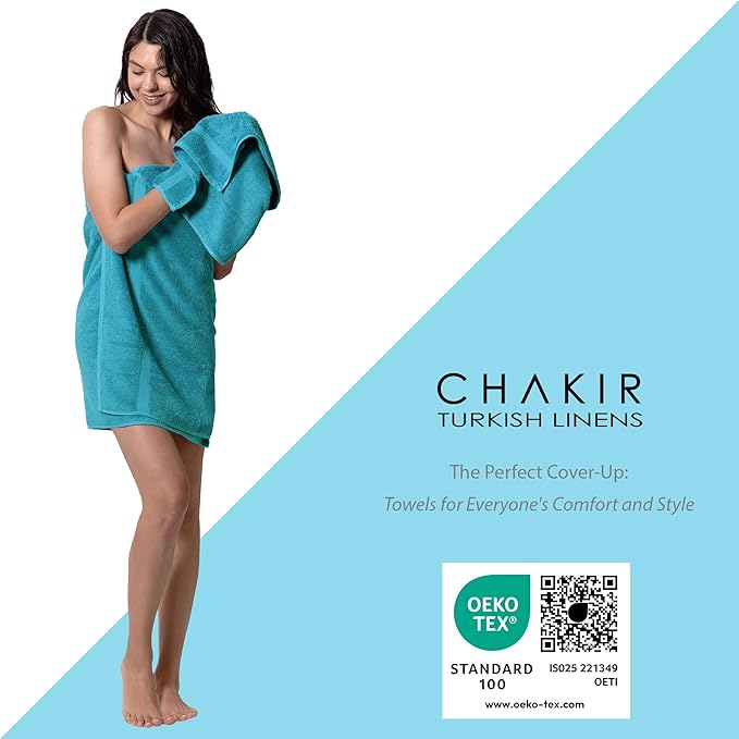 Chakir Turkish Linens, 100% Cotton Premium Quality Turkish Bath Sheets