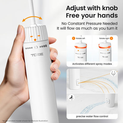 TOEE Handheld Bidet Sprayer for Toilet, 55" Leak-Proof Hose, Easy Install