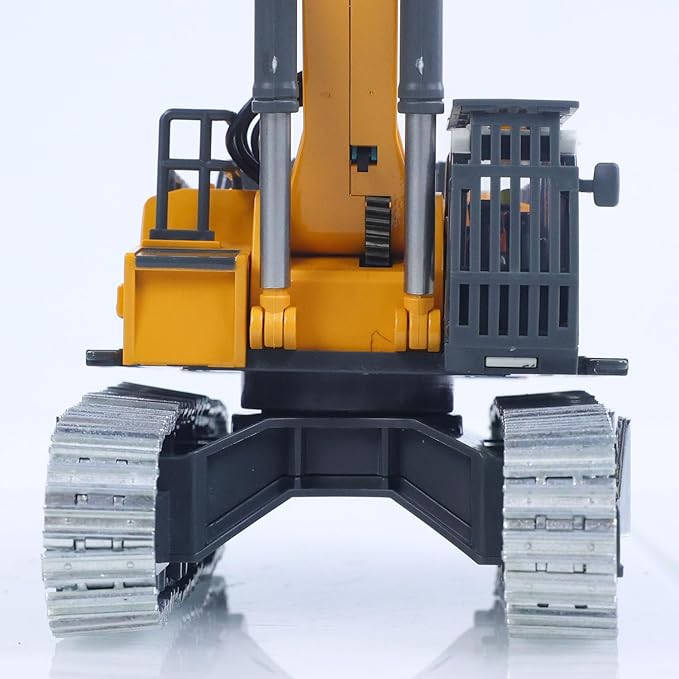 TOUCAN RC HOBBY 1/50 RC Excavator K970 Construction Vehicle Remote Control Electric Lifting Digger Bucket Tracks Light Sound RTR Battery for Adult