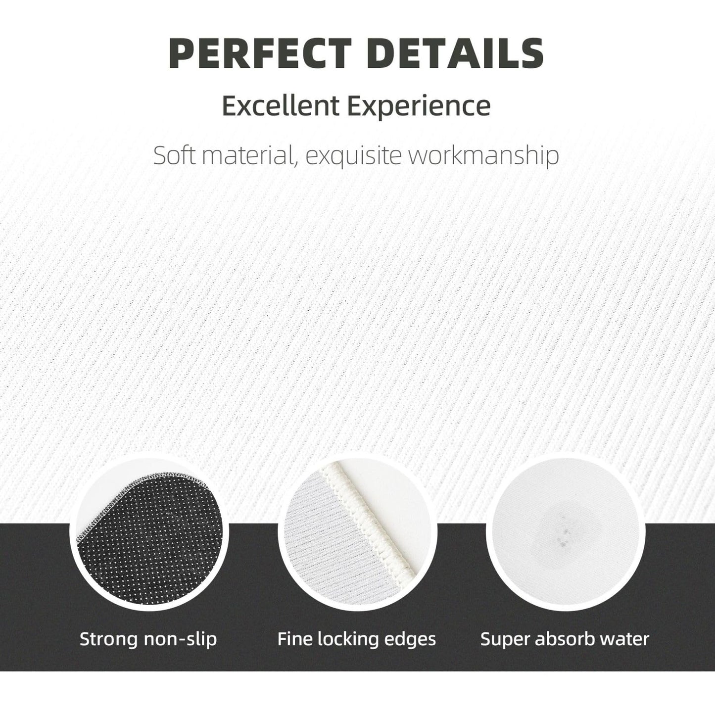 Sovvin Red White Black Grey Geometric Kitchen Rugs Microfiber Floor Mats Geometry Cushioned Carpet Runner Rug for Laundry Bathroom Living Room, 2 Piece Set 17"X 47" + 17"X 30"