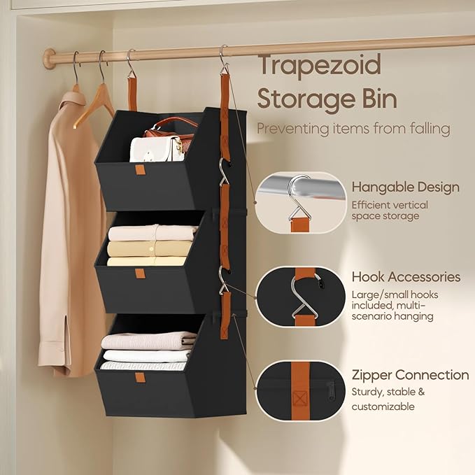 Collapsible Hanging Closet Organizer