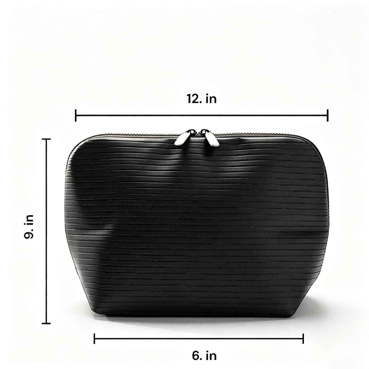BXGJOSGH Parallel Travel Makeup Bag Women Large Capacity Makeup Organizer with Compartments, Fold-down Waterproof Toiletry Bag
