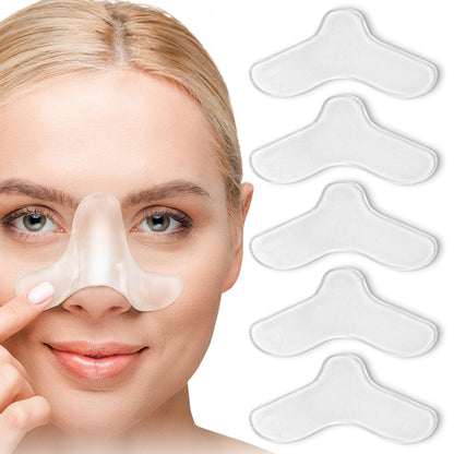 Impresa Nasal Gel Pads for CPAP Mask Compatible with AirSense 11 Machines & CPAP Supplies - 5 Count Trim-to-Fit Silicone Nose Pads - Reduces Irritation & Nasal Guard Comfort