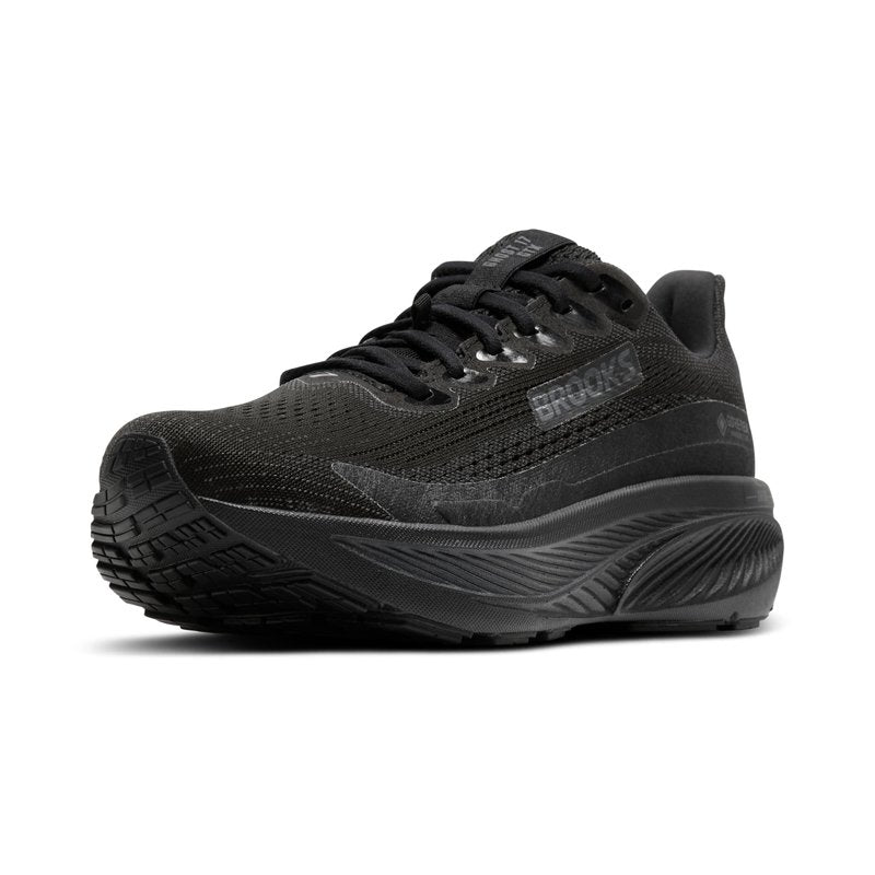 Brooks Women’s Ghost 17 GTX Waterproof Supportive Running & Walking Shoe - Black/Black/Ebony - 8 Medium