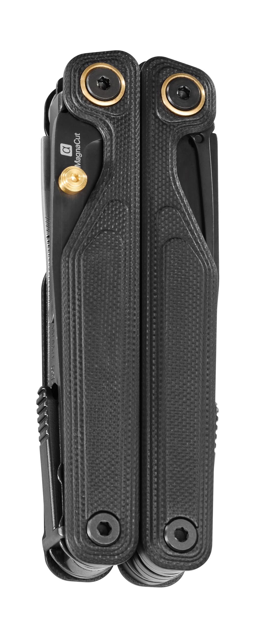 LEATHERMAN, Wave Alpha – 16-in-1 Multi-Tool with MagnaCut® Blade, G10 Handles & Full-Size Scissors, Obsidian