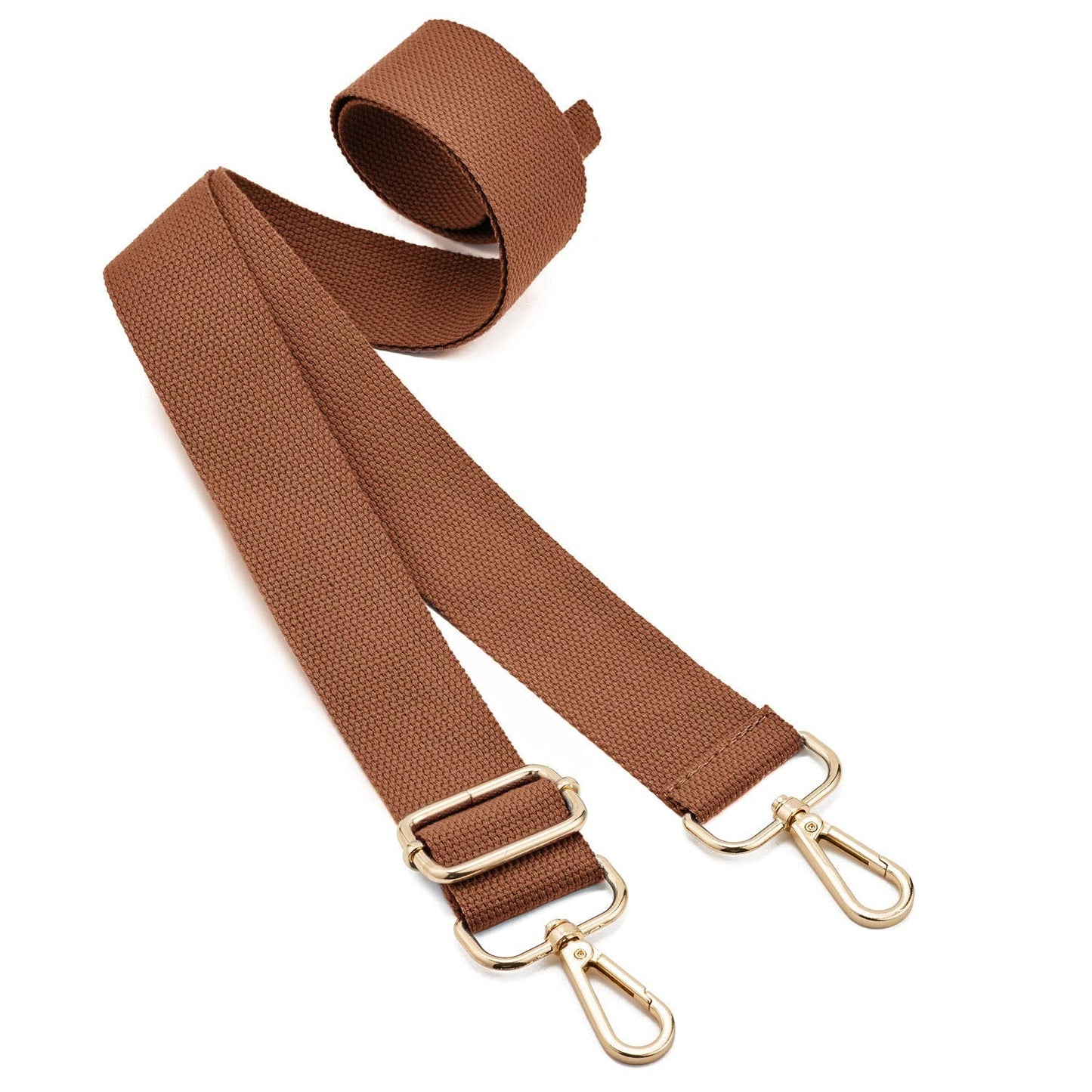 DEVPSISRWide Shoulder Strap Replacement Adjustable Belt Canvas Bag Crossbody Handbag (Coffee)
