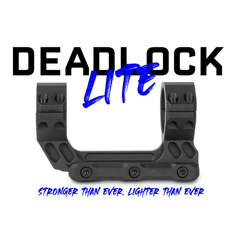 Monstrum Deadlock Lite Dual Ring Scope Mount | 30 mm Diameter