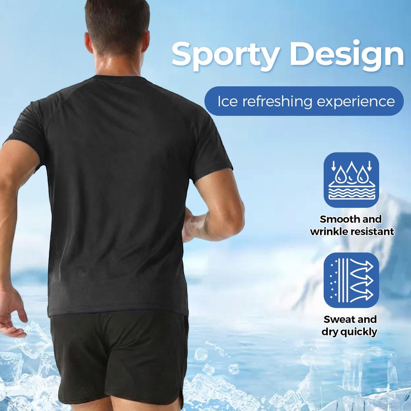 HYCOPROT Men’s Quick Dry Workout T Shirts Moisture Wicking Short Sleeve Athletic Loose Fit Undershirts Lightweight Breathable Activewear Tee Tops Fitness Clothing for Running Training Hiking Casual