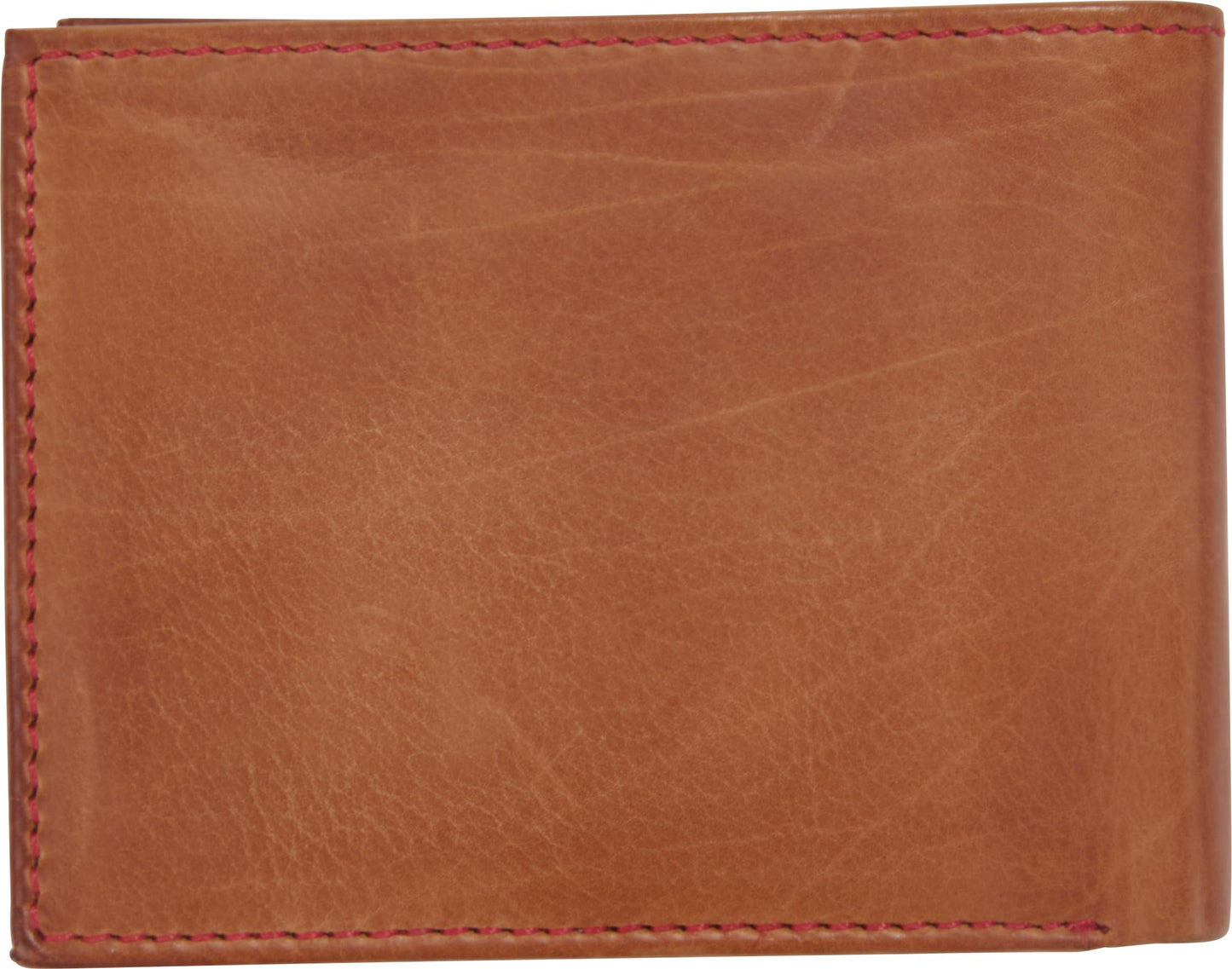 Rawlings | Men's Bifold Wallet Collection | Genuine Leather | Light Brown | Baseball Seam Stitch