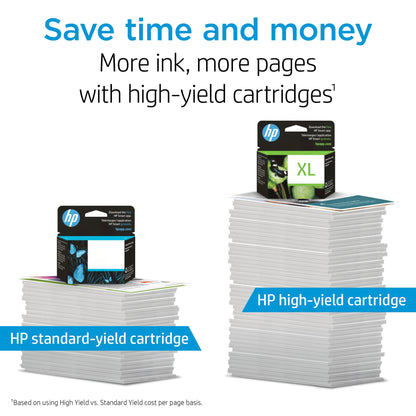 HP 63XL Black High-Yield Printer Ink Cartridge for HP Printers | Works with DeskJet 1112, 2130, 3630;ENVY 4510, 4520; OfficeJet 3830, 4650, 5200 | Eligible for Instant Ink | F6U64AN