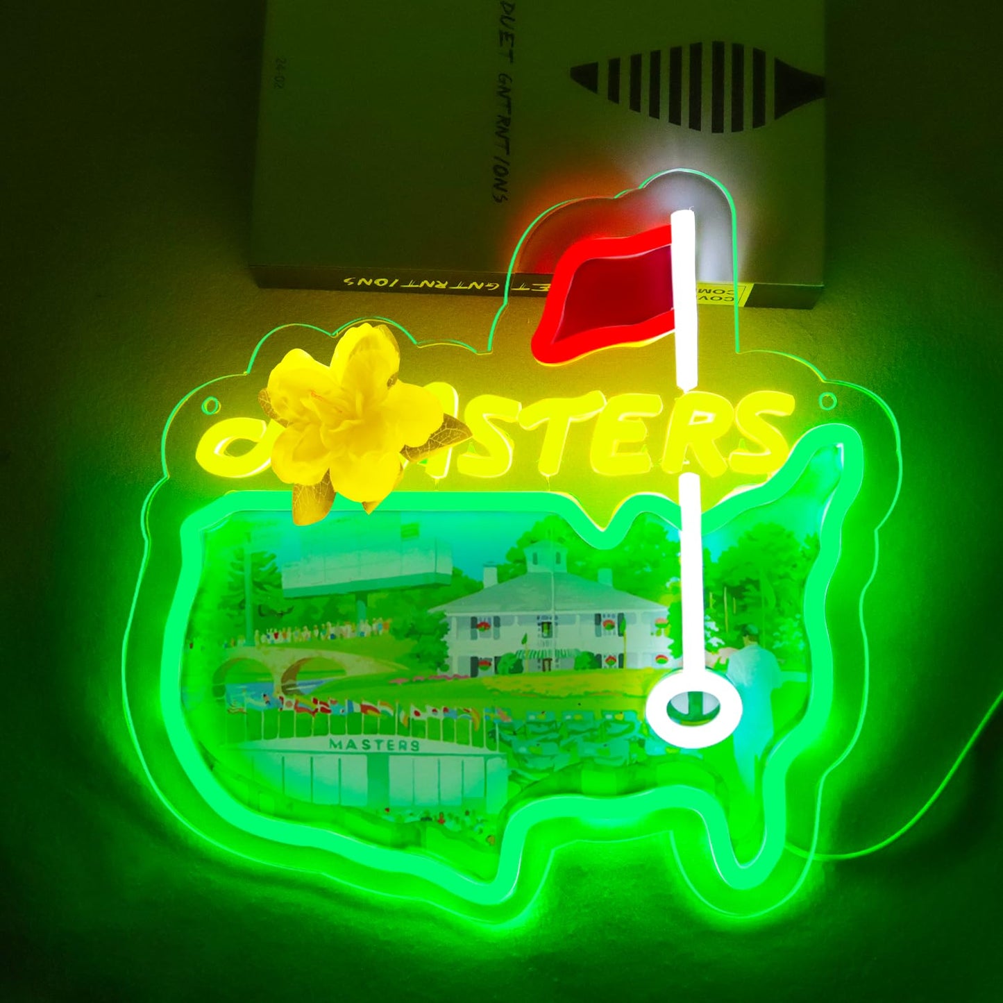 Pugna Golf Merch Neon Signs for Wall Decor Golf Neon Lights for Bedroom Led Signs Suitable for Dormitory Man Cave Christmas